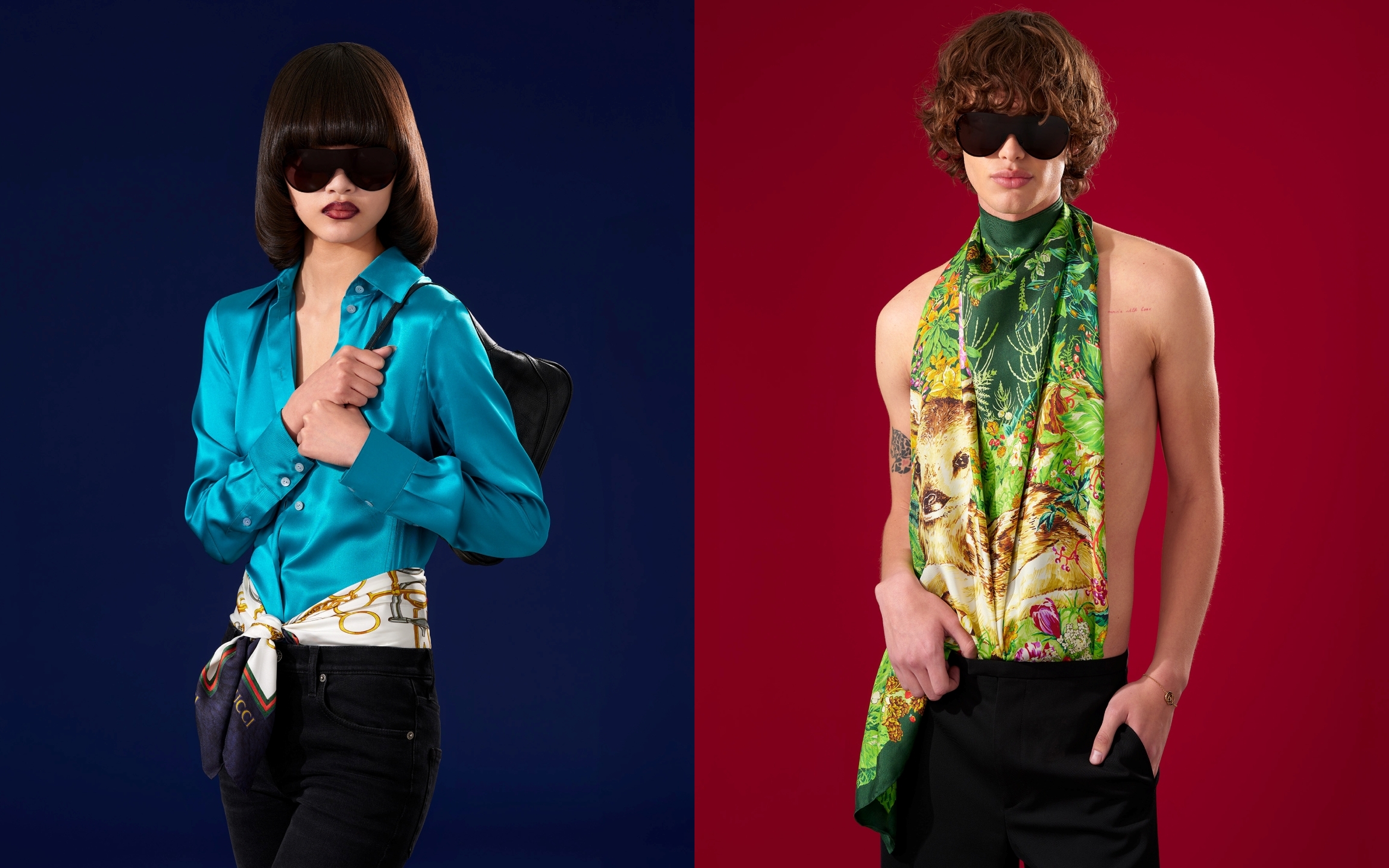 구찌, 스카프의 재해석... ‘아트 오브 실크’ 프로젝트 새로운 챕터 공개 989-Image